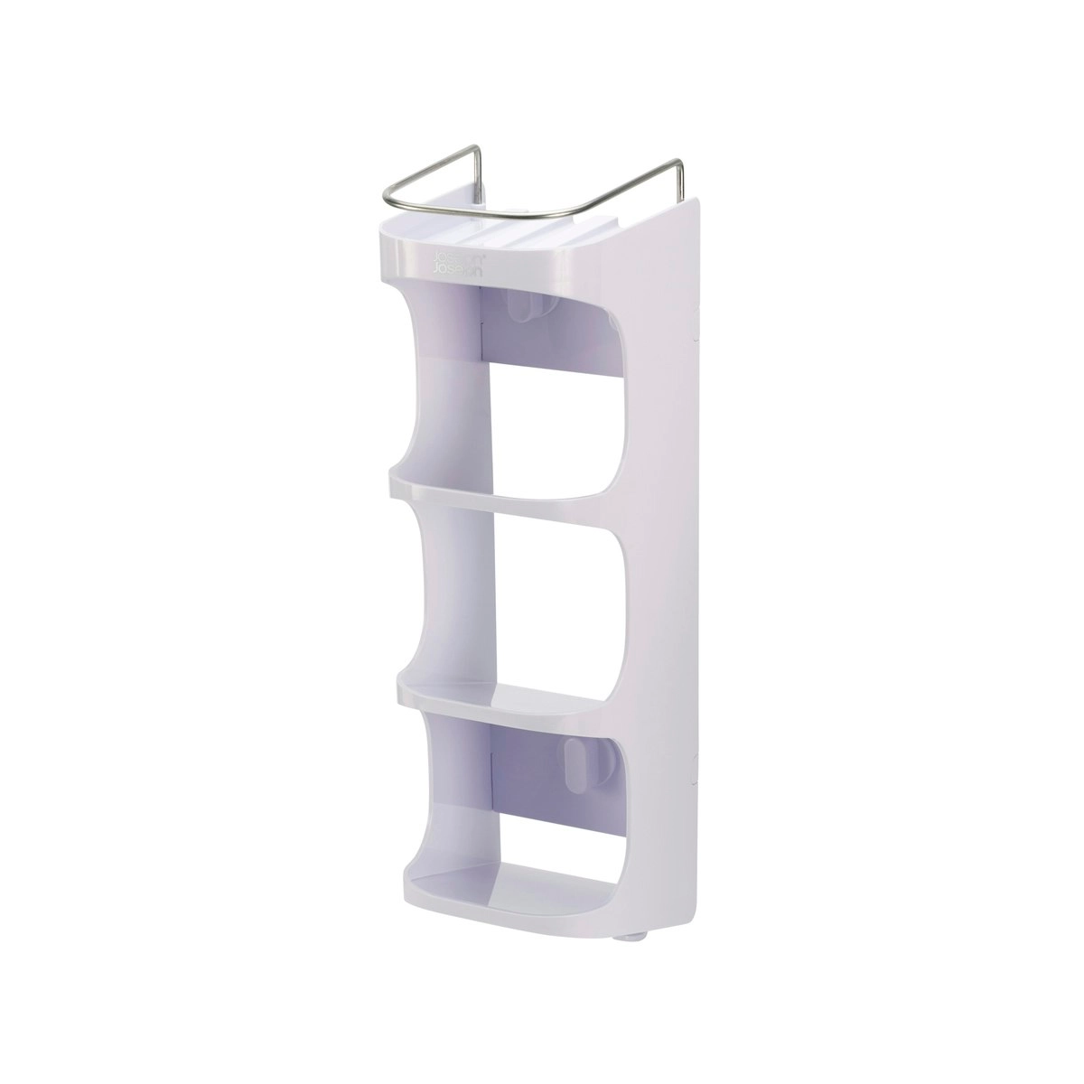 Joseph Joseph Capsule Compact 4-tier Shower Shelf - White