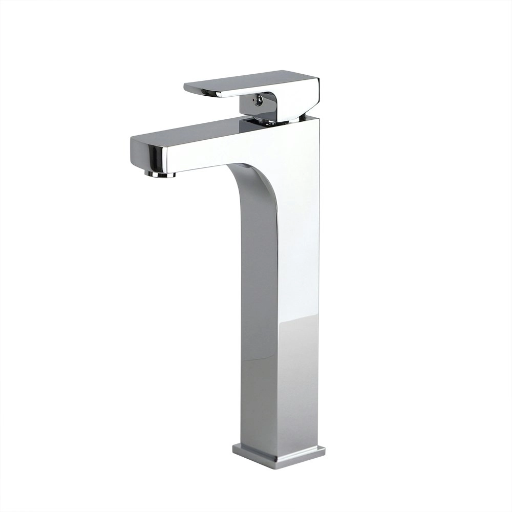 Aguzzo Terrus Tall Single Lever Basin Mixer - Polished Chrome