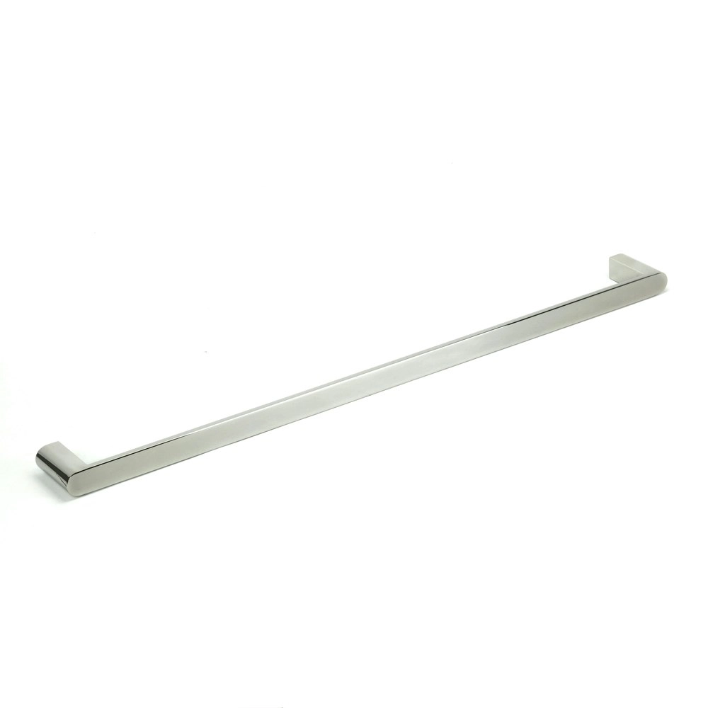 Vale Fluid 750mm Single Towel Rail - Polished Stainless Steel