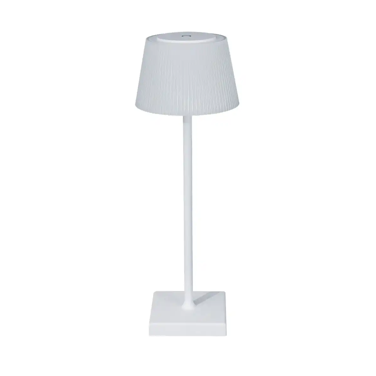 Cafe Lighting Tate Rechargeable LED Touch Lamp - White