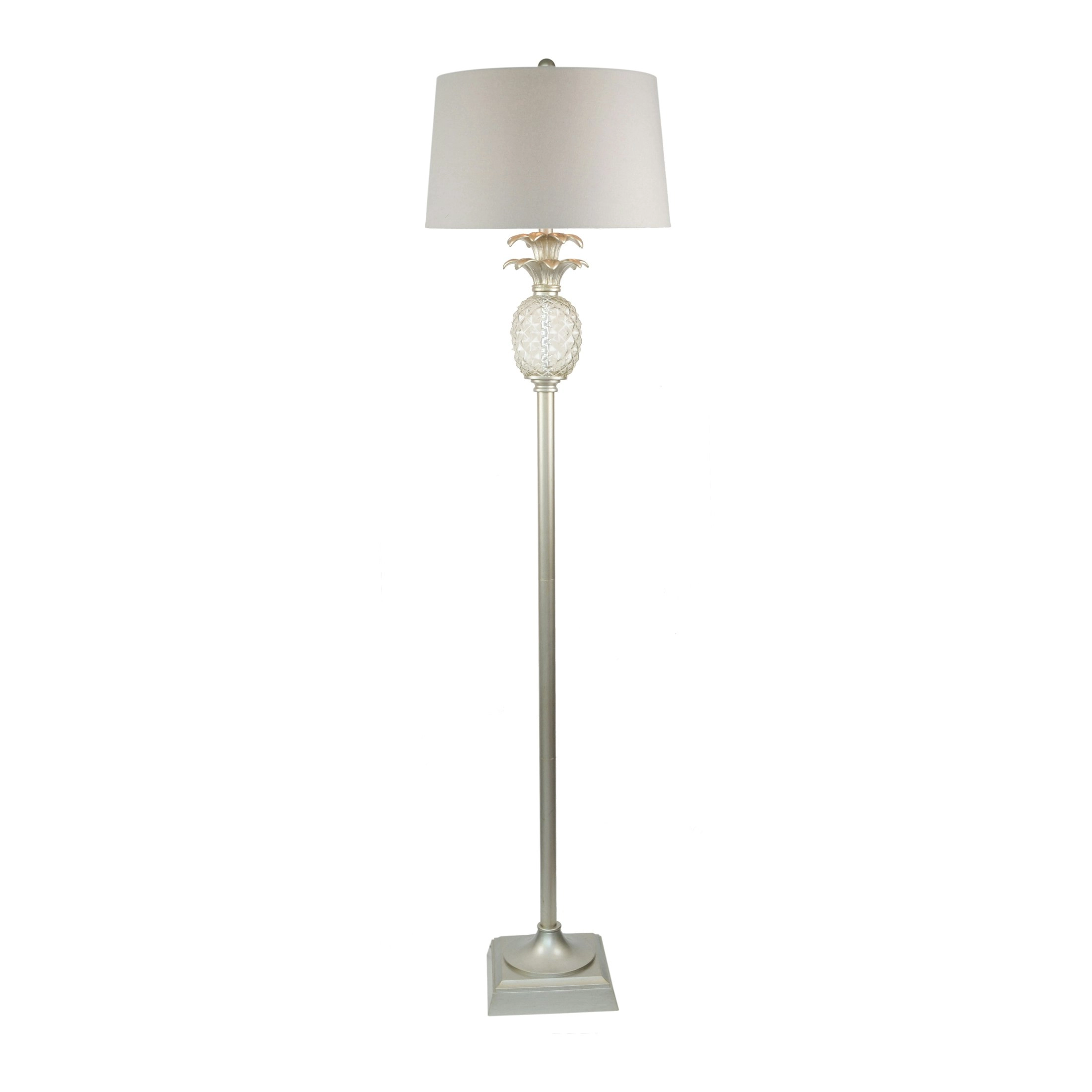 Cafe Lighting Langley Floor Lamp - Antique Silver