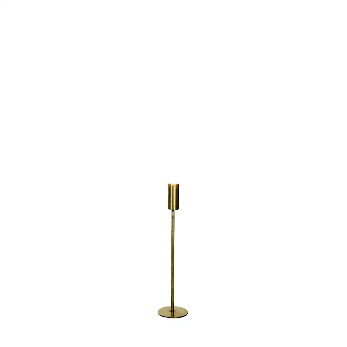 SSH Collection Ava 50cm Tall Single Candle Stand - Brass