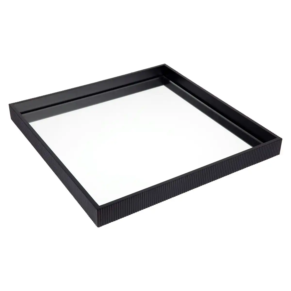 Cafe Lighting Miles Large Mirrored Tray - Black