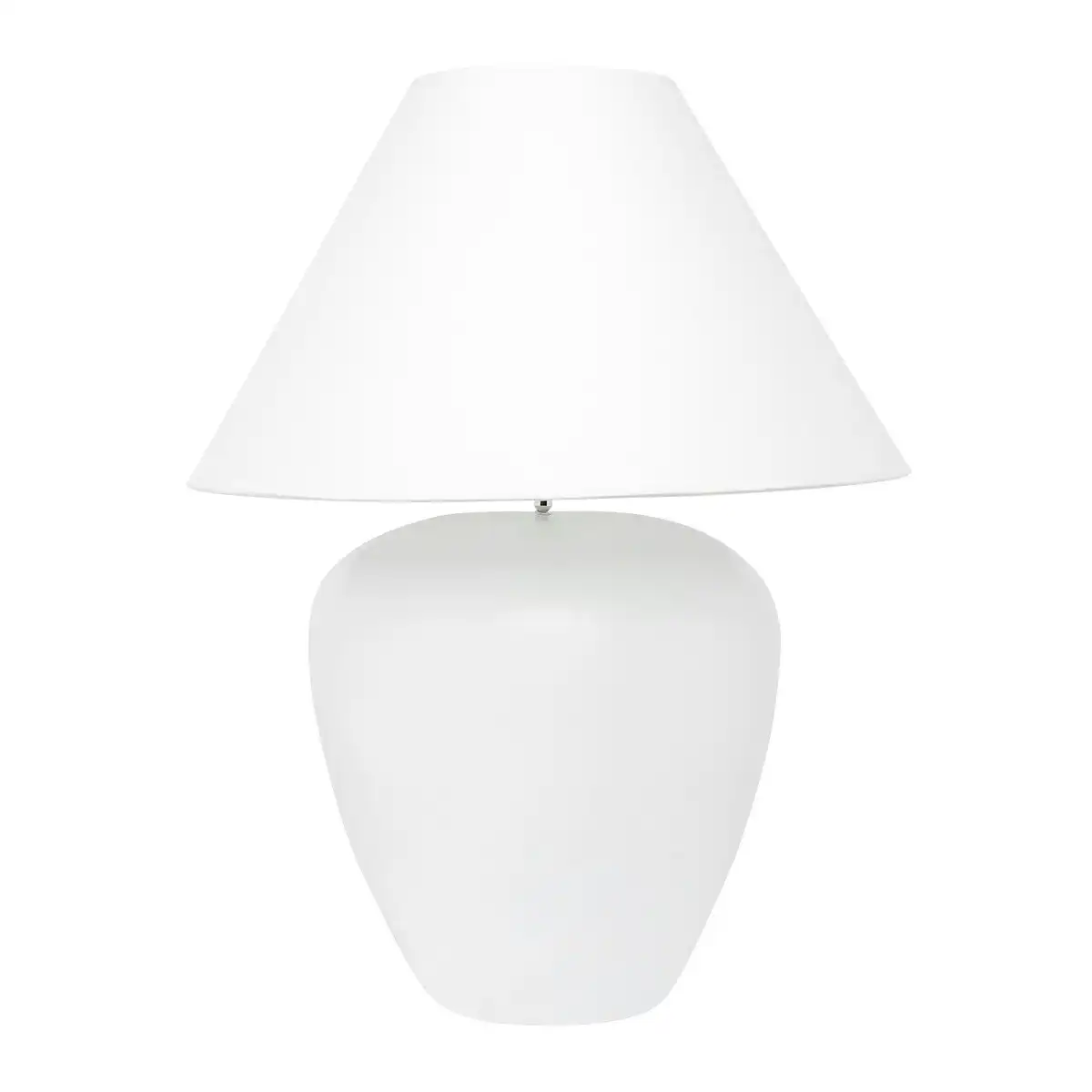 Cafe Lighting Picasso Table Lamp - White with White Shade