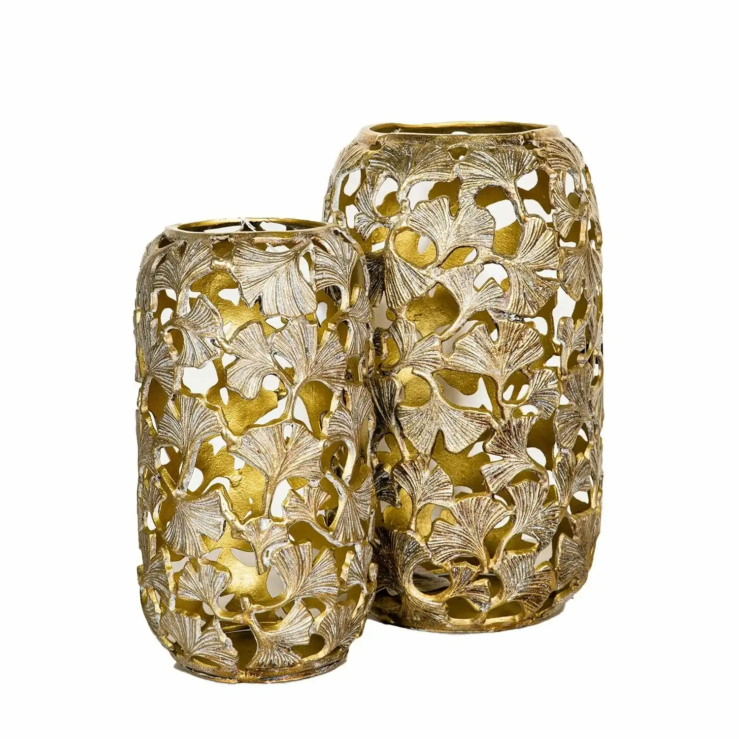 SSH Collection Jali 47cm Tall Vase - Gold