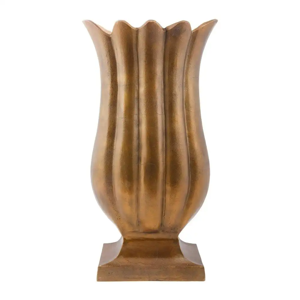 SSH Collection Lotte 40cm Tall Tulip Vase - Bronze