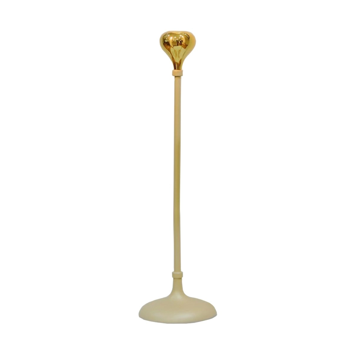 SSH Collection Tear Drop 32cm Tall Single Candle Holder - 2 Tone Gold