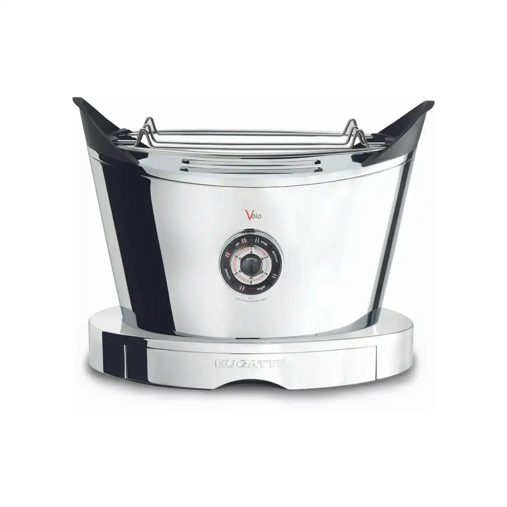 Bugatti Volo 2 Slice Toaster - Chrome