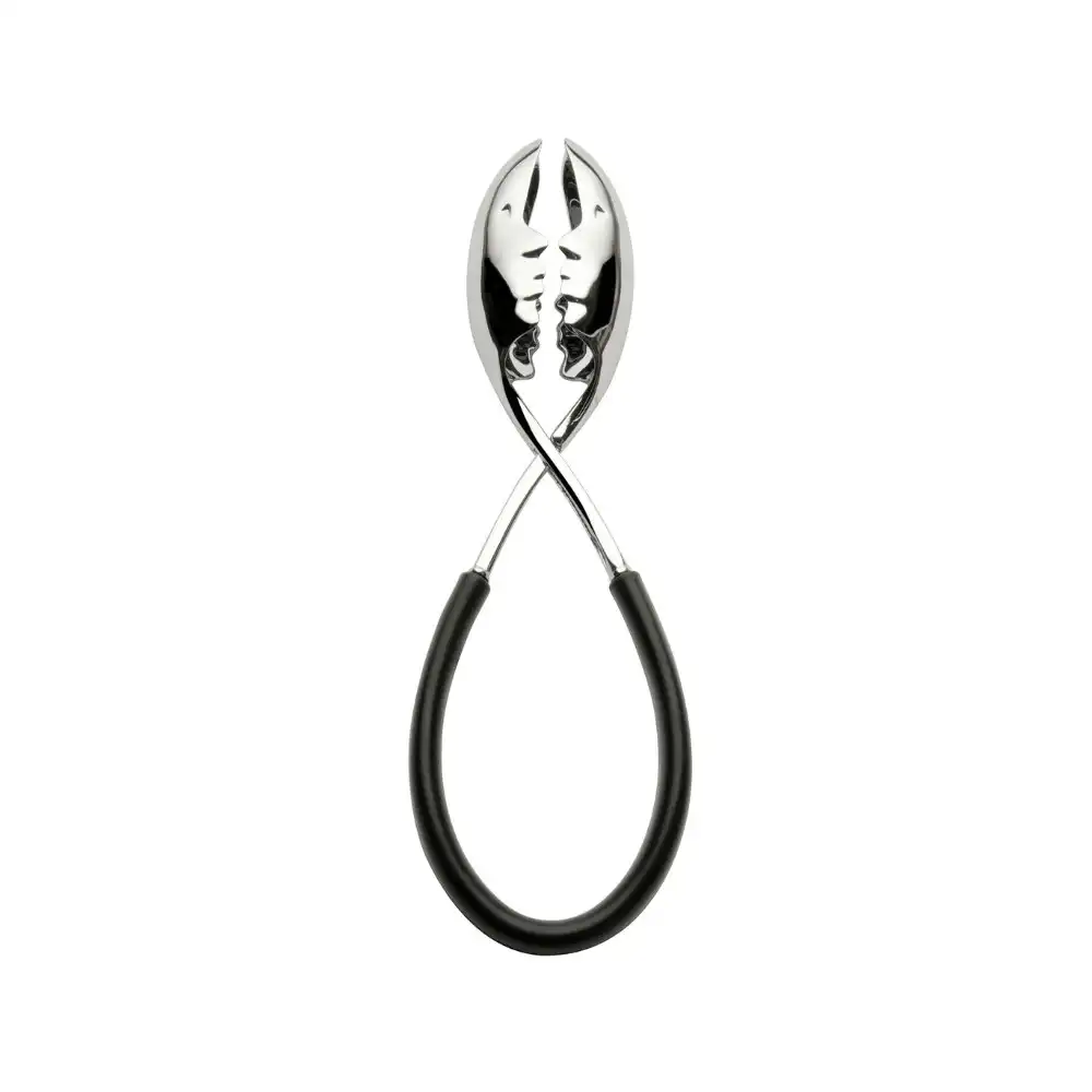 Bugatti Kiss Salad Tongs - Black