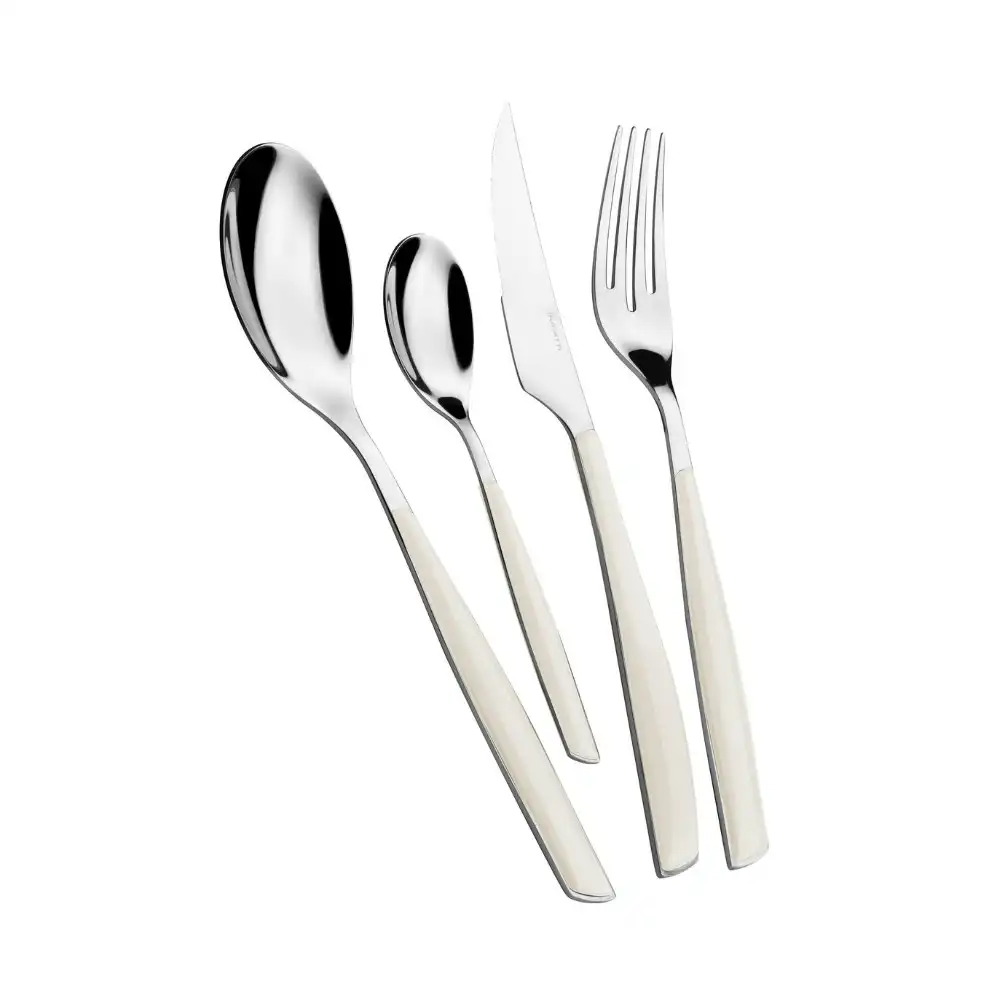 Bugatti Glamour 24 Piece Cutlery Set - Ivory