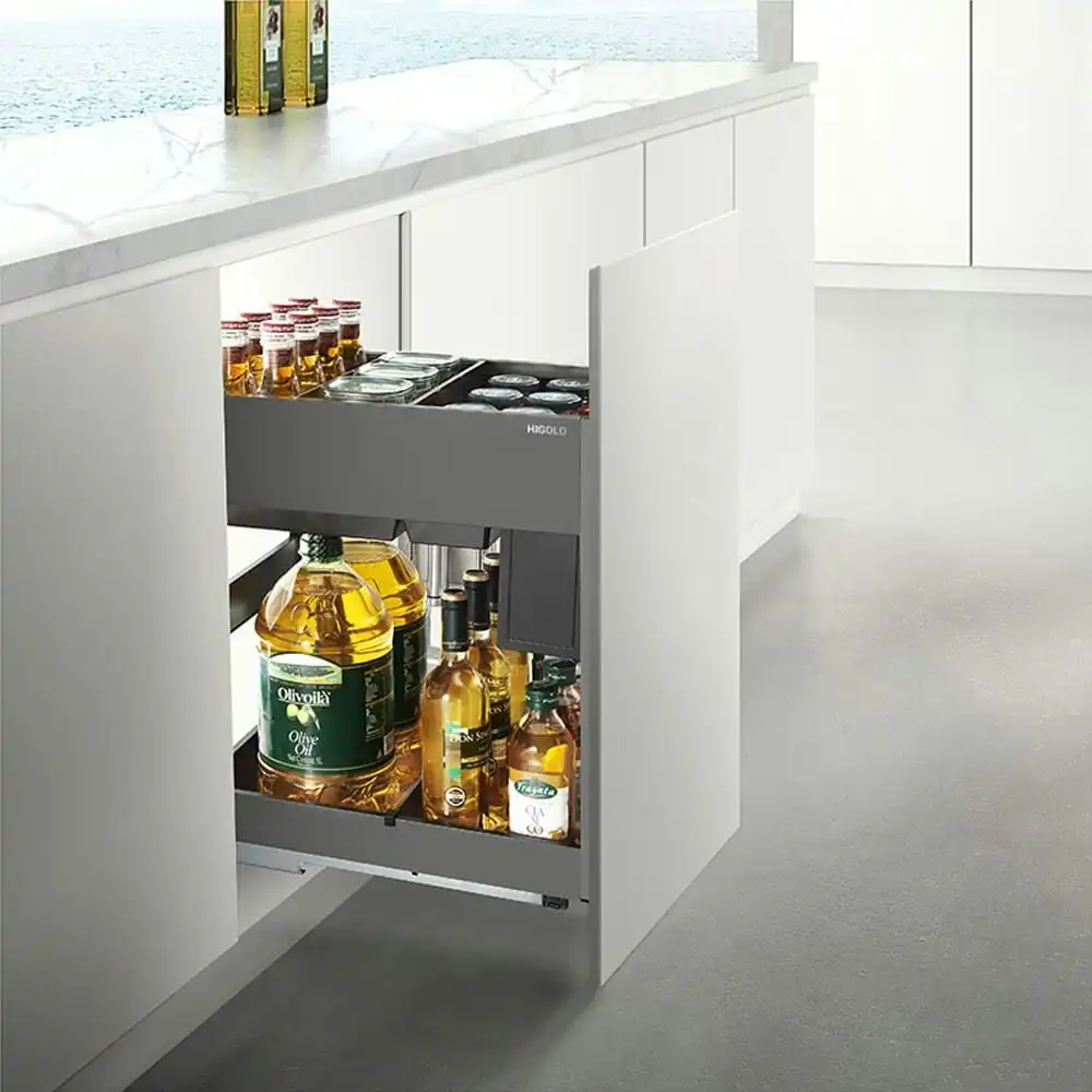 Higold Shearer Pull Out Kitchen Cupboard Organiser (for 30cm corner cupboard)