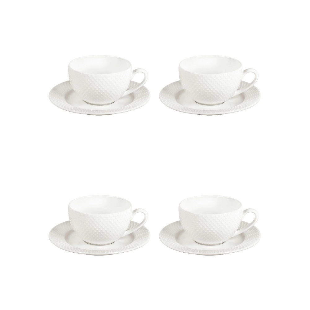 Shervin Verkil Prominence 4 Piece Cup & Saucer Set