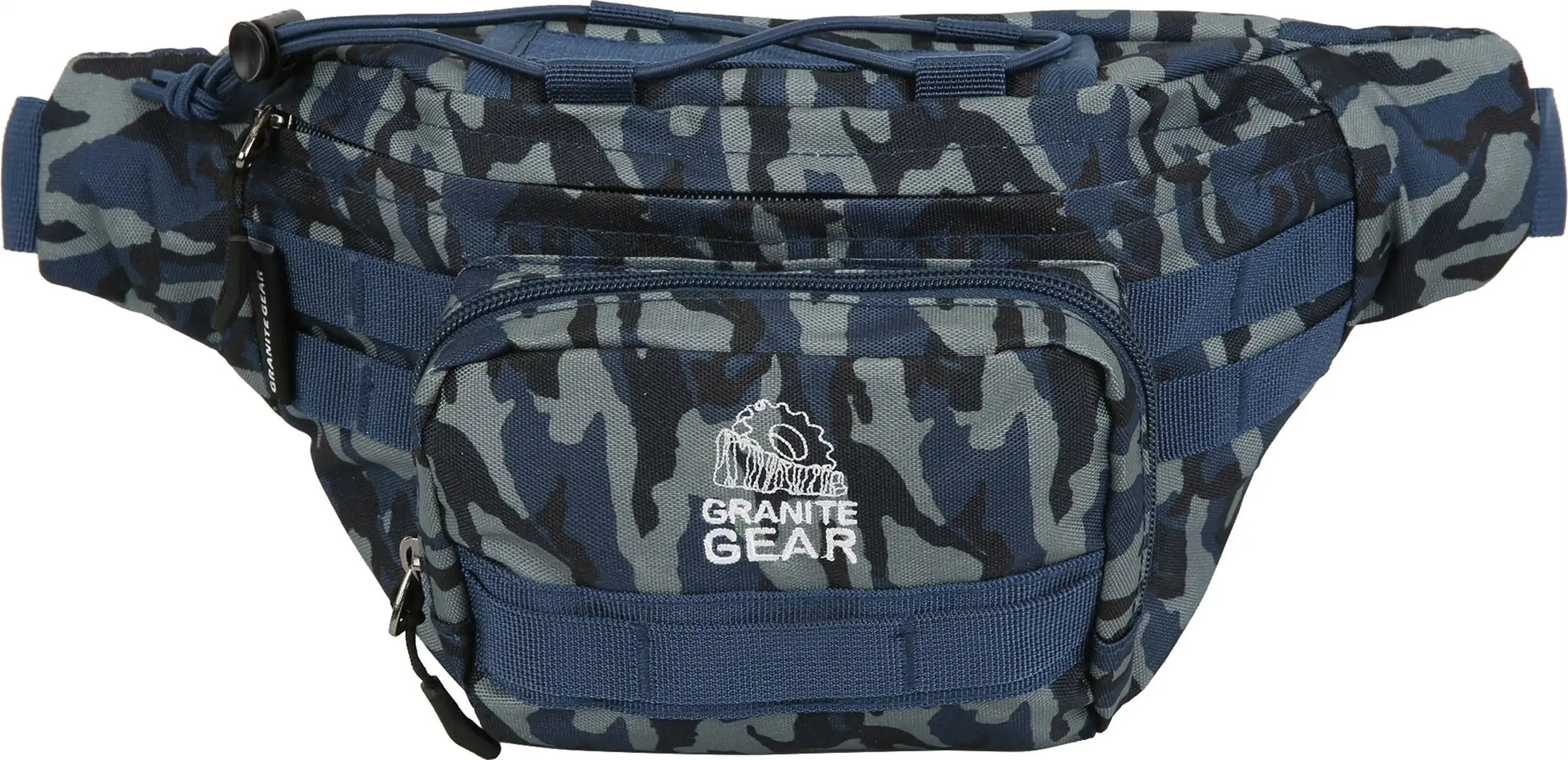 Granite Gear Waterproof Funny Bag Travel Bum Bag Camping Hiking Cross Shoulder Bag G7557 Camouflage Blue