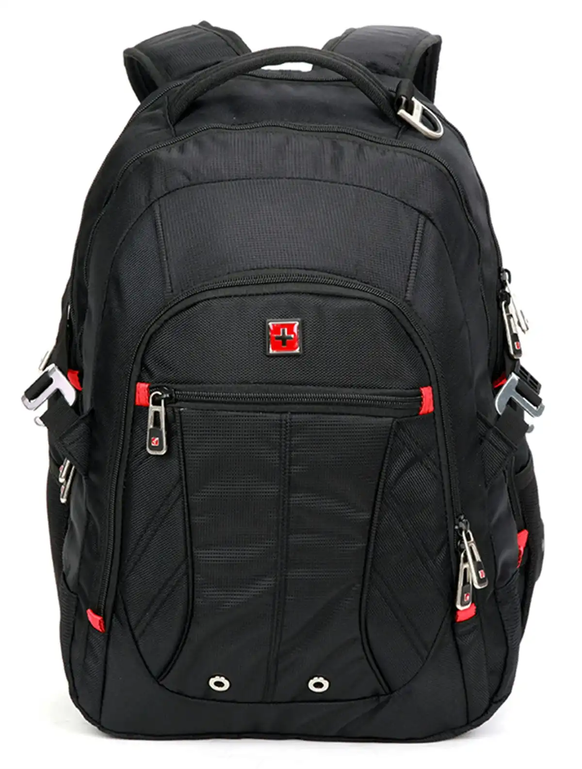 Swisswin Swiss Water-Resistant 15.6" Laptop Backpack School Backpack Travel Shoulder Bag SW8110