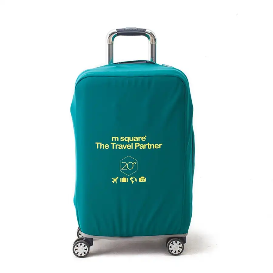 M Square 20" Protective Suitcase Cover Blue