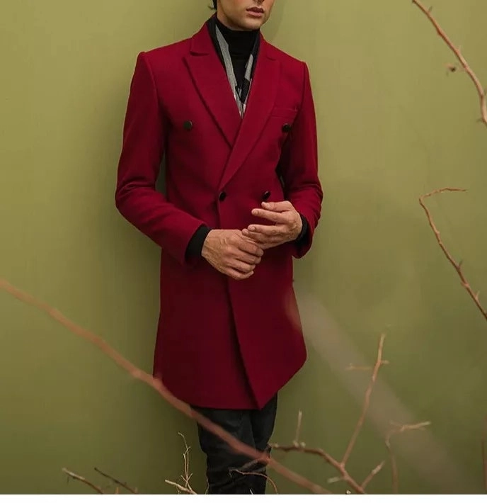 Persian Plum Coat Men