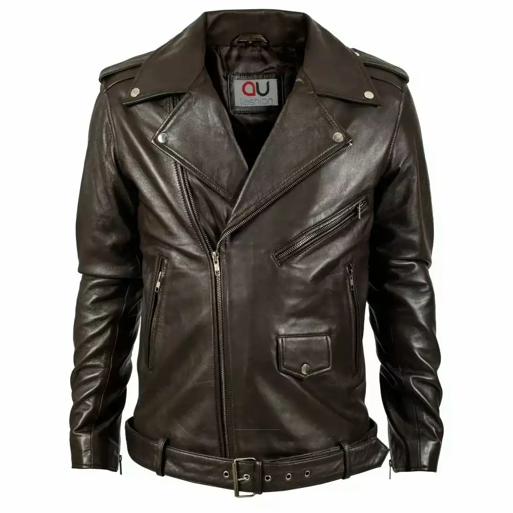 Armatron Brown Leather Jacket