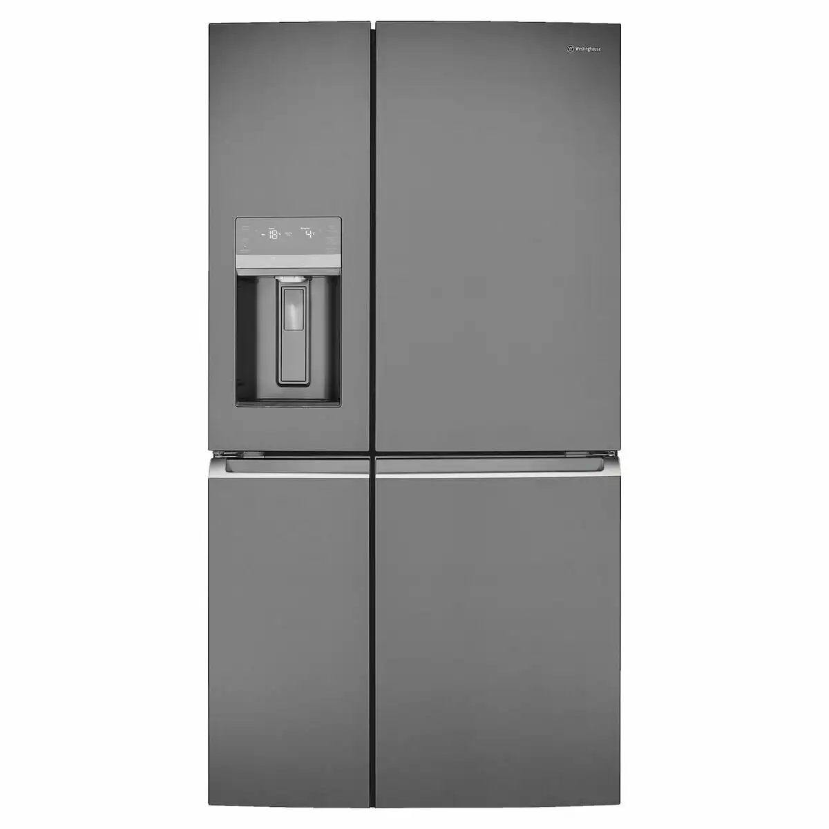 Westinghouse 609L Dark Stainless Steel French Door Frost Free Fridge