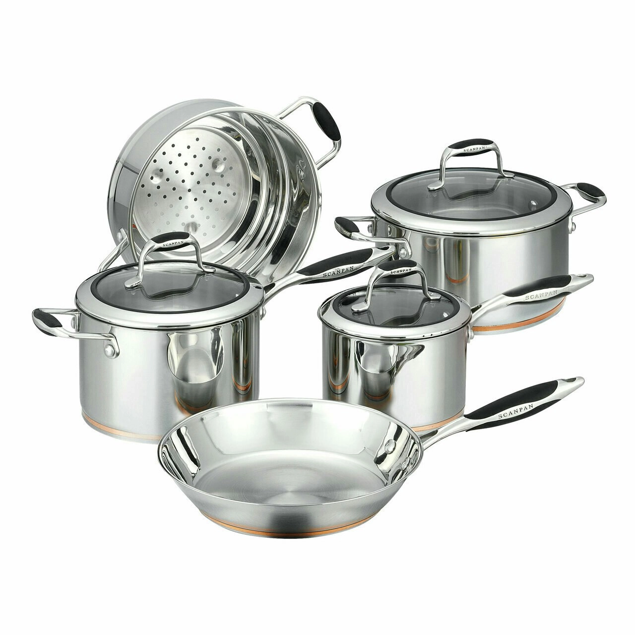 Scanpan Coppernox 5 Piece Cookware Set