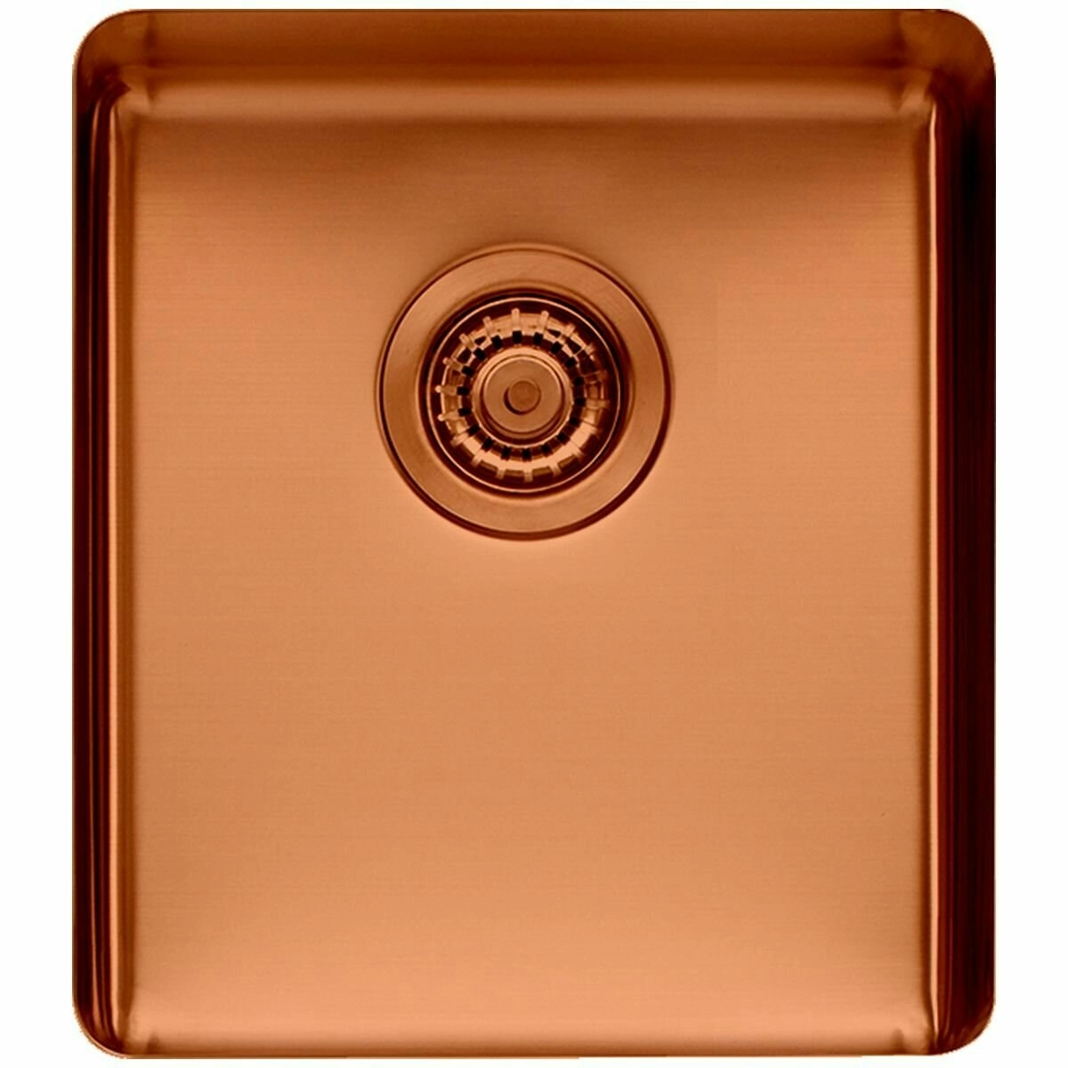 Titan Medium Single Bowl Sink Copper