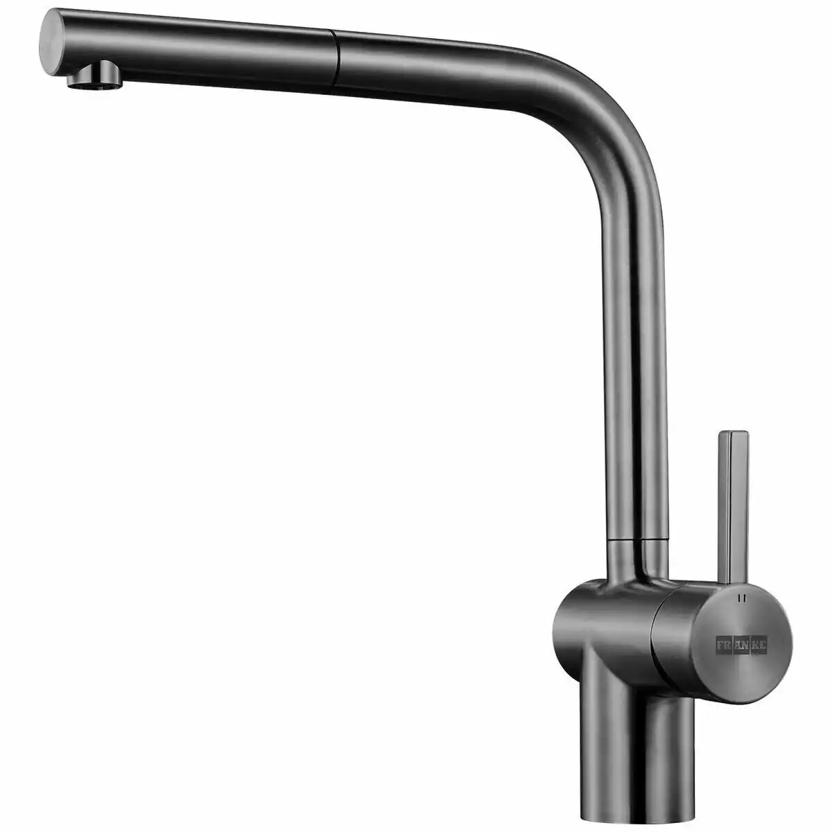 Franke ATLAS NEO Swivel Pull Out Mixer Tap Gun Metal