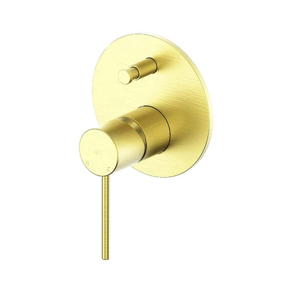 Greens Gisele Diverter Shower Mixer PVD Brushed Brass 18403596