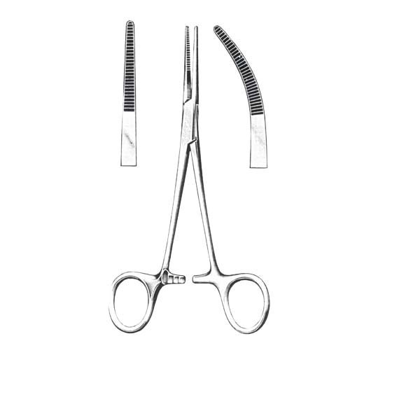 Livingstone Kelly Haemostatic Artery Forceps 14cm 35 Grams Curved Stainless Steel