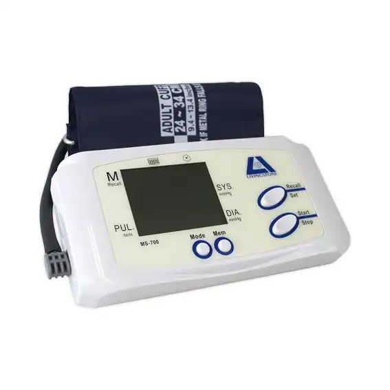 Livingstone Digital Blood Pressure Monitor Auto Inflating Accurate Auto Measuring with Auto Pulse Reading
