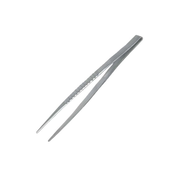 Livingstone Sugar Tong Turnover End Thumb Dressing Forceps 18cm Stainless Steel