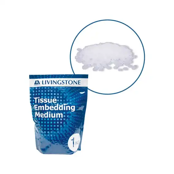 Livingstone Tissue Media Histological Parrafin Wax Pellets 1kg Bag