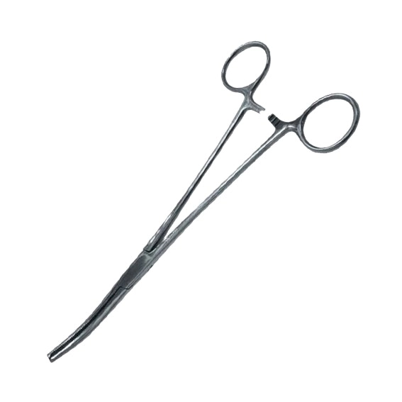 Livingstone Kocher Haemostatic Artery Forceps 13cm 1 x 2 Teeth Straight Stainless Steel