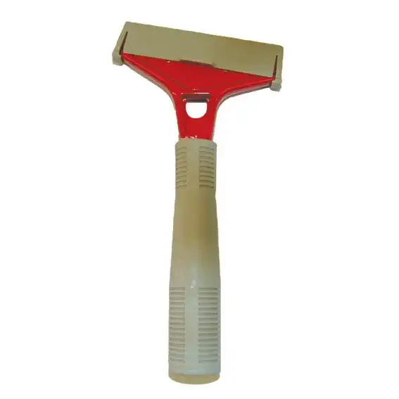 Livingstone Floor Scraper with Short Handle Red Angled 13.6cm Long 10cm Blade