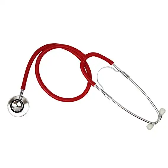 Livingstone Dual Head Stethoscope Latex Free Red Tube