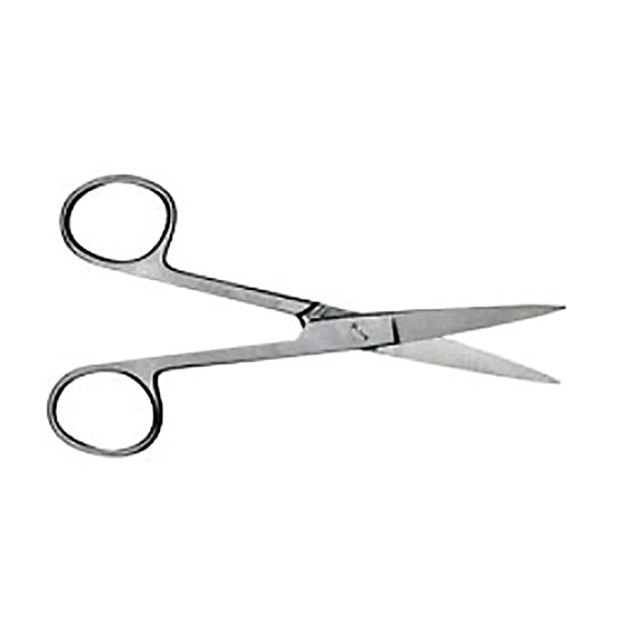 Livingstone Nurses Surgical Dissecting Scissors 10cm 22grams Sharp/Sharp Straight Stainless Steel