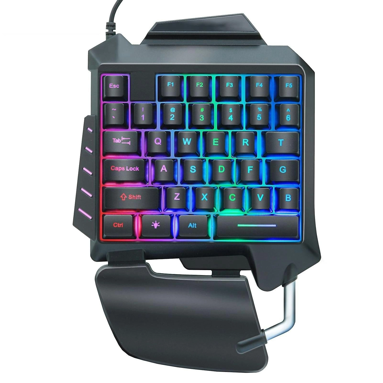 G92 One-handed Gaming Membrane keyboard Ergonomic Keypad