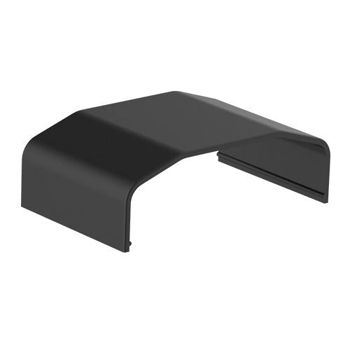 BRATECK Plastic Cable Cover Joint Material:ABS Dimensions 64x21.5x40mm - Black