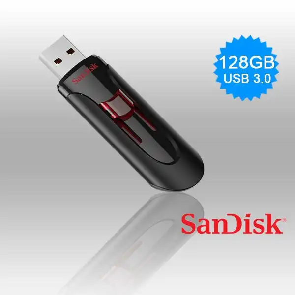 Sandisk Sdcz600 128g 128gb Cz600 Cruzer Glide Usb 3.0 Version