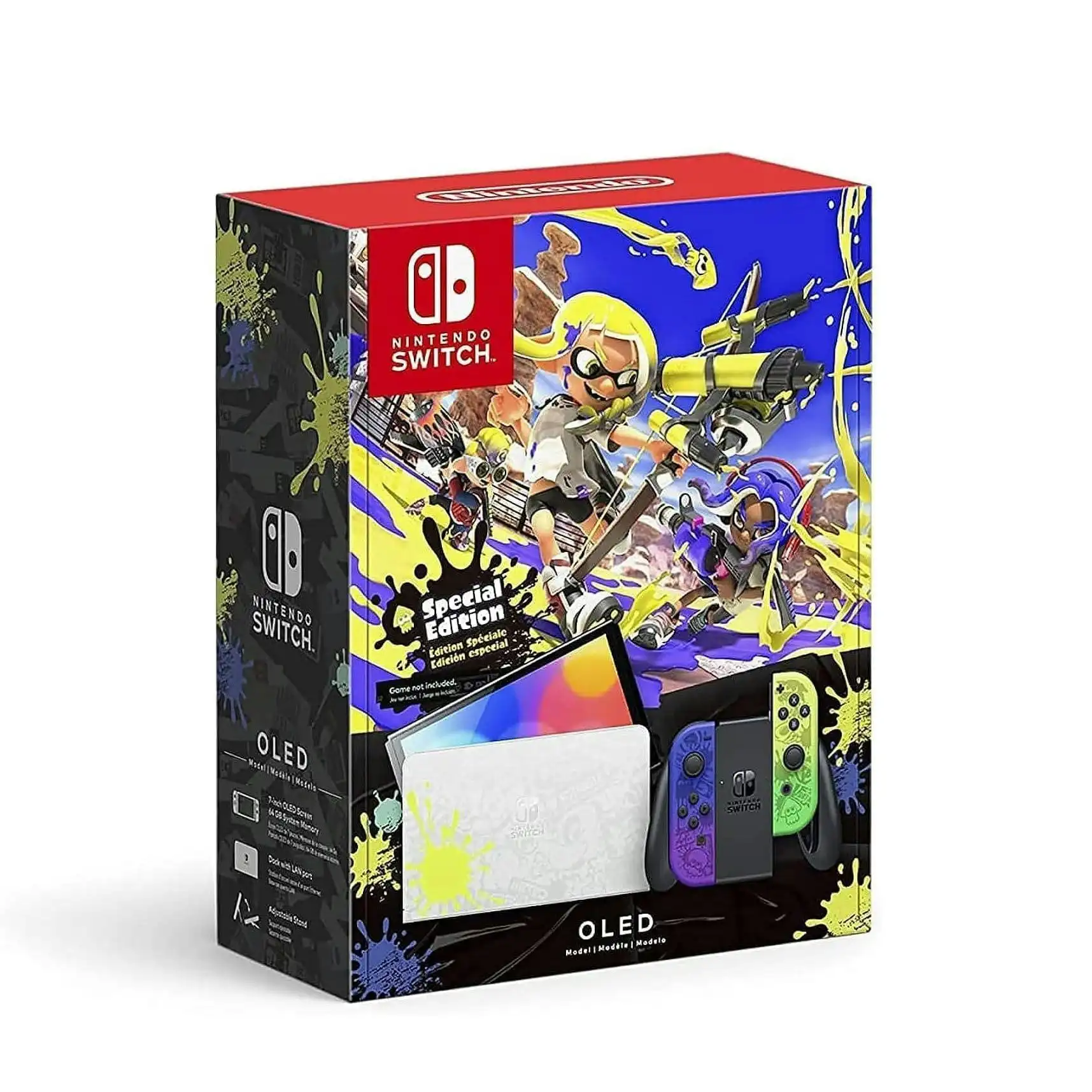 Nintendo Switch Console OLED Model Splatoon 3 Special Edition