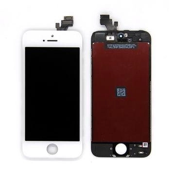 For iPhone 5 LCD Touch Screen Replacement Digitizer Basic Assembly - White