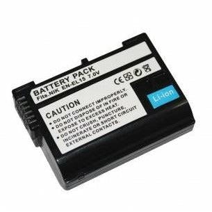 Battery Replacement for Nikon EN-EL15 D7000 D7100 D800 D800E D600 Camera