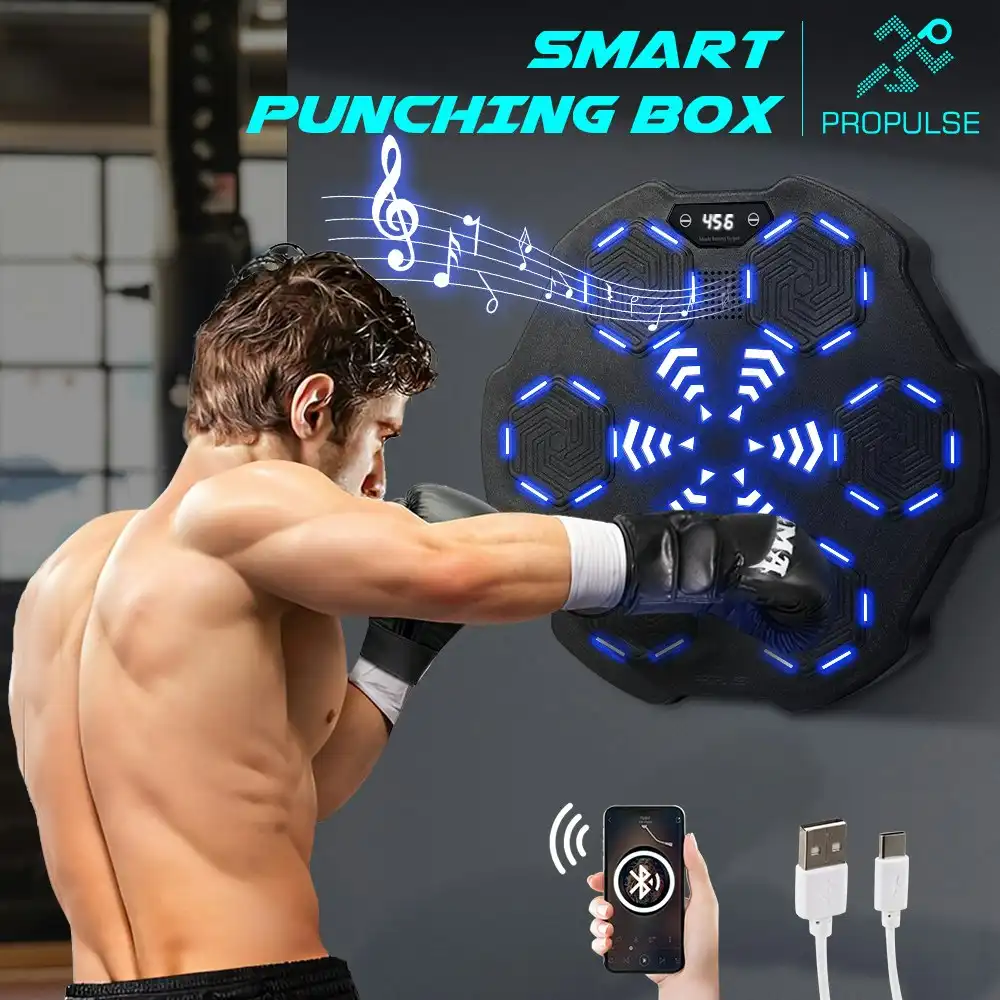 Propulse Smart Punching Boxing Electronic Music Machine Home Training 9 Speeds