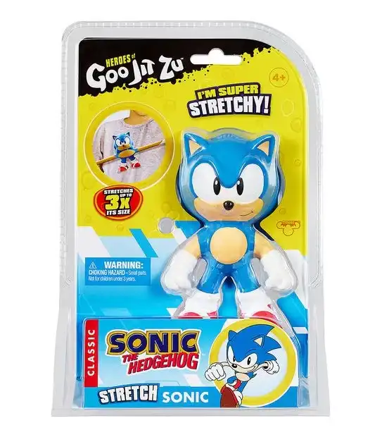 Heroes Of Goo Jit Zu Sonic The Hedgehog Assorted - Stretch Sonic