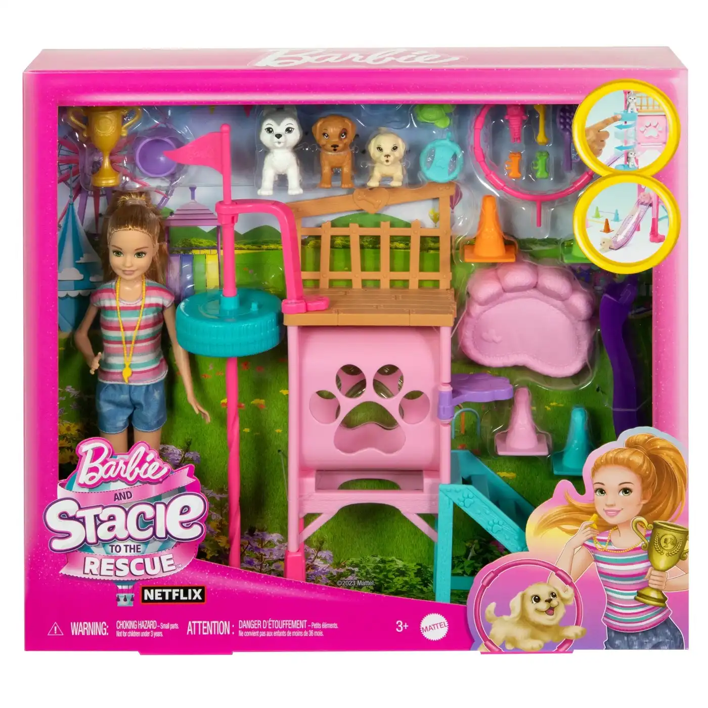 Barbie Stacie’s Puppy Playground