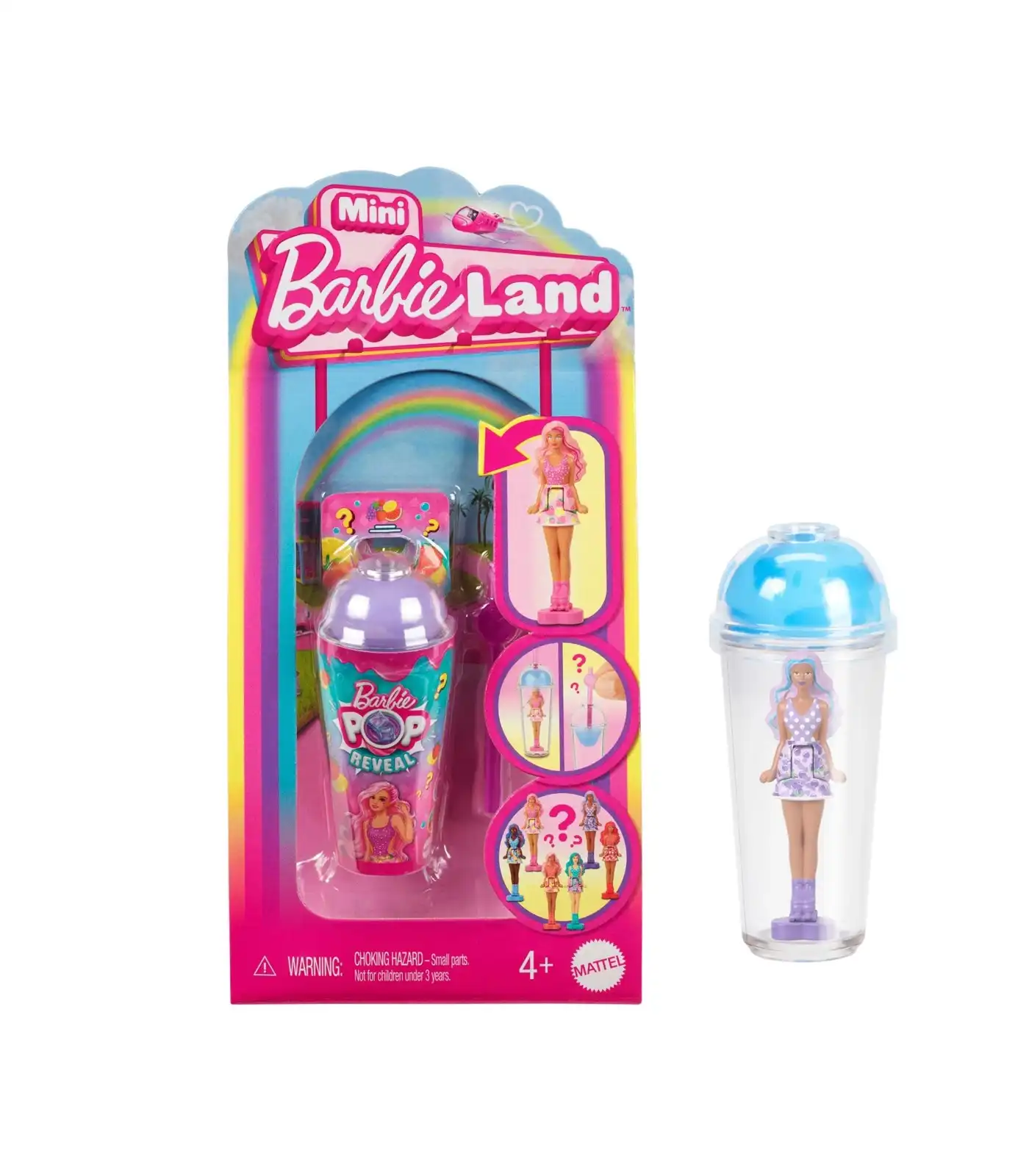 Mini Barbieland Pop Reveal Doll Assorted