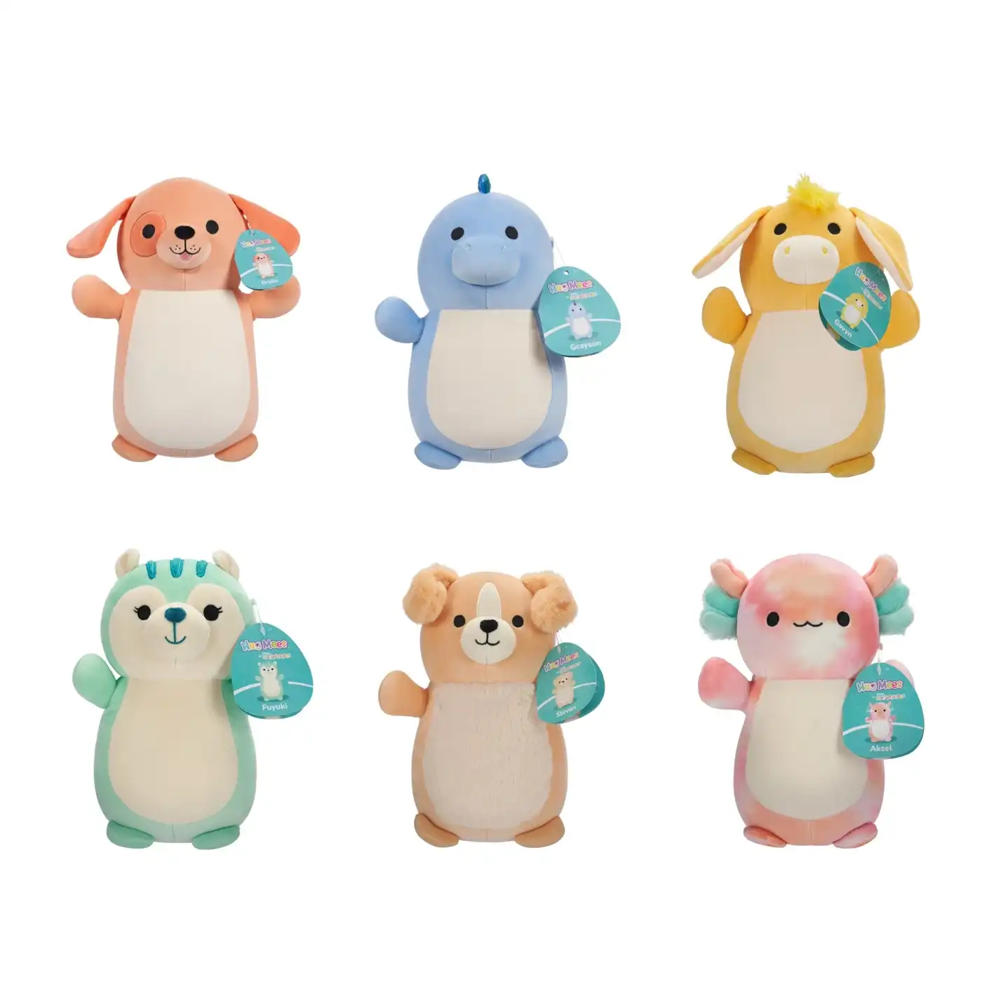 Squishmallows 10in Hugmees Plush. Assorted