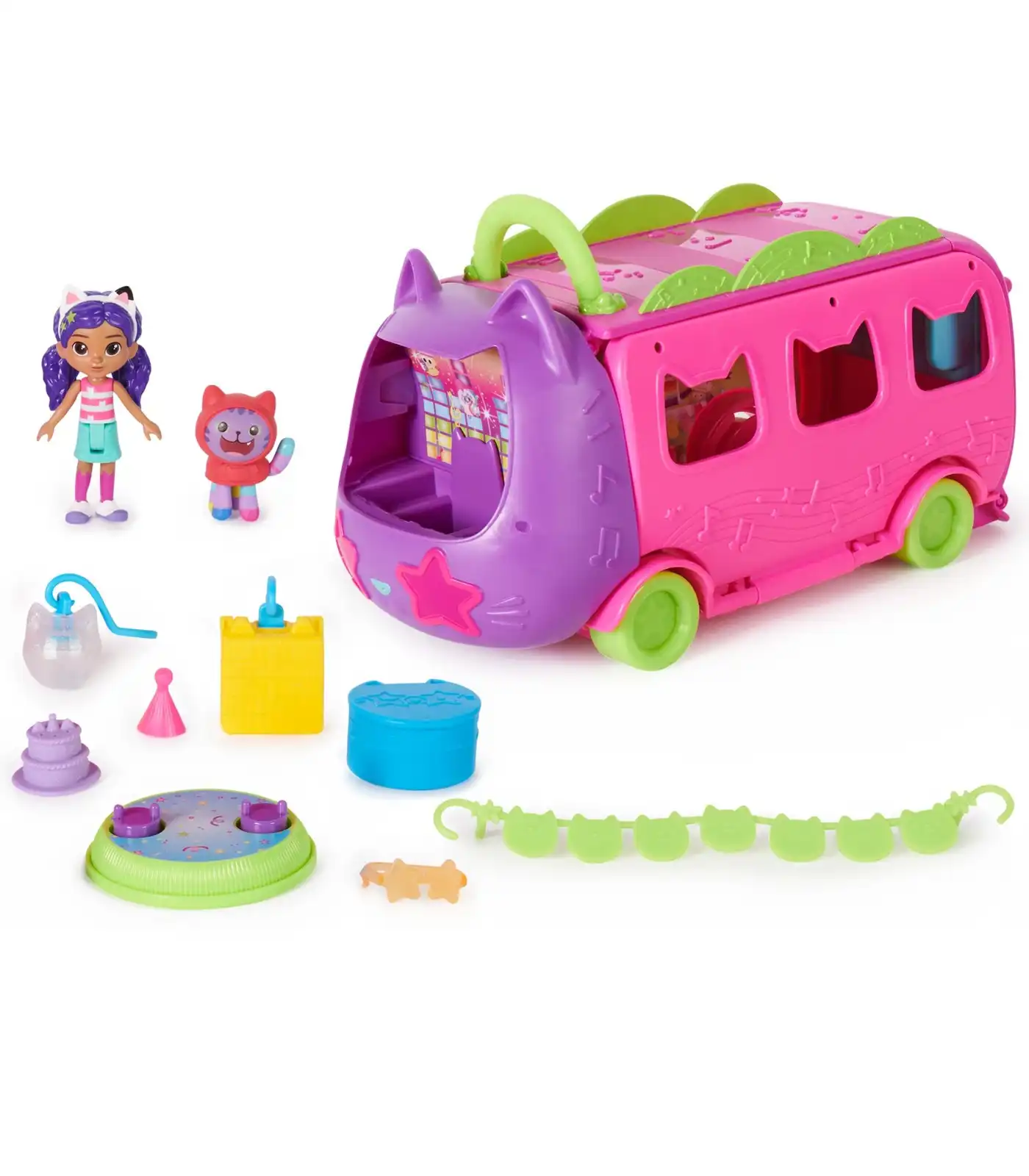 Gabby’s Dollhouse Sprinkle Party Bus
