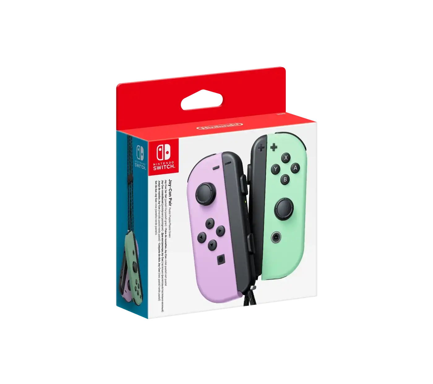 Nintendo Switch 2 Pack Joy-Con Controllers - Purple/Green
