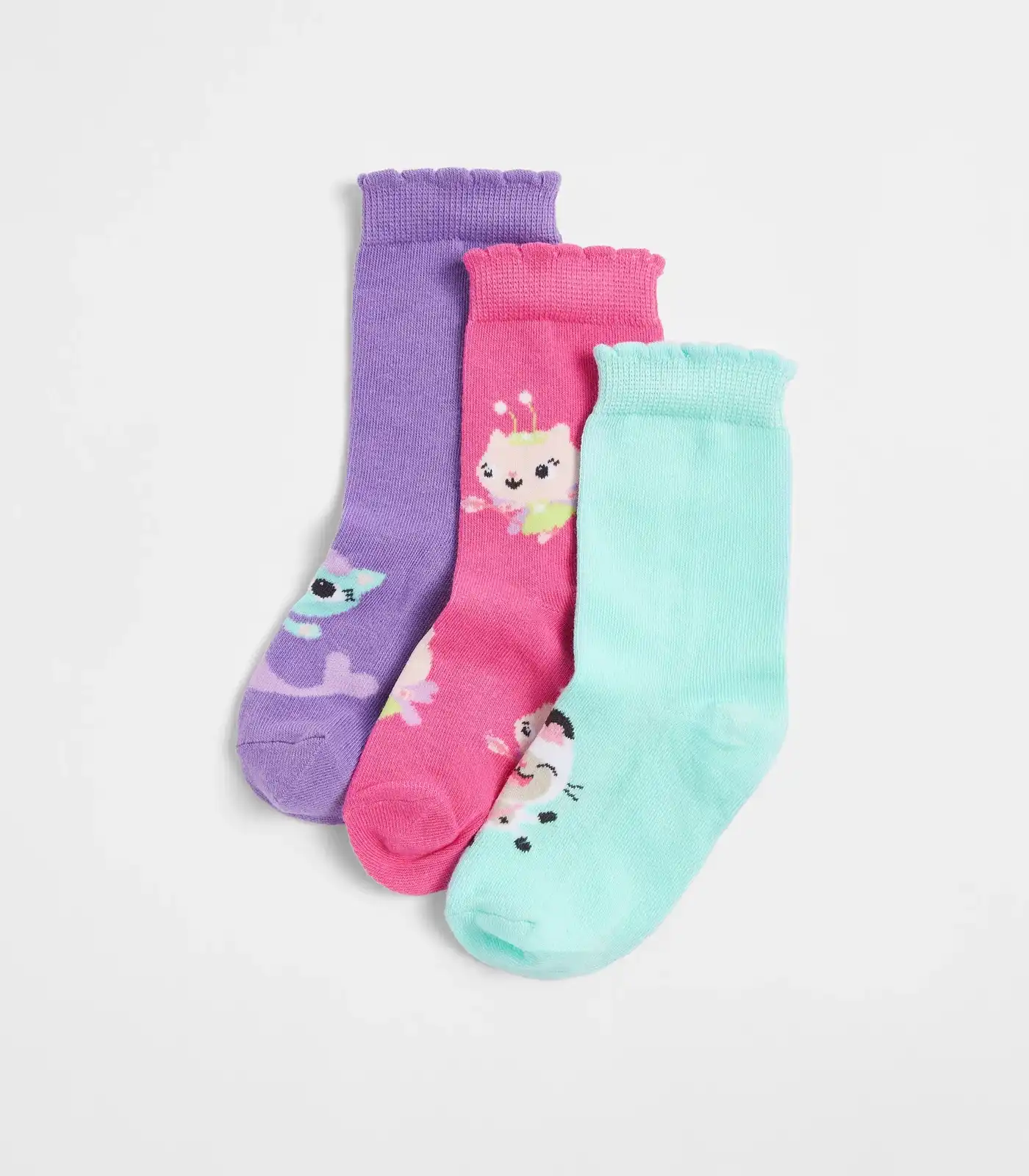 Gabby’s Dollhouse 3 Pack Socks