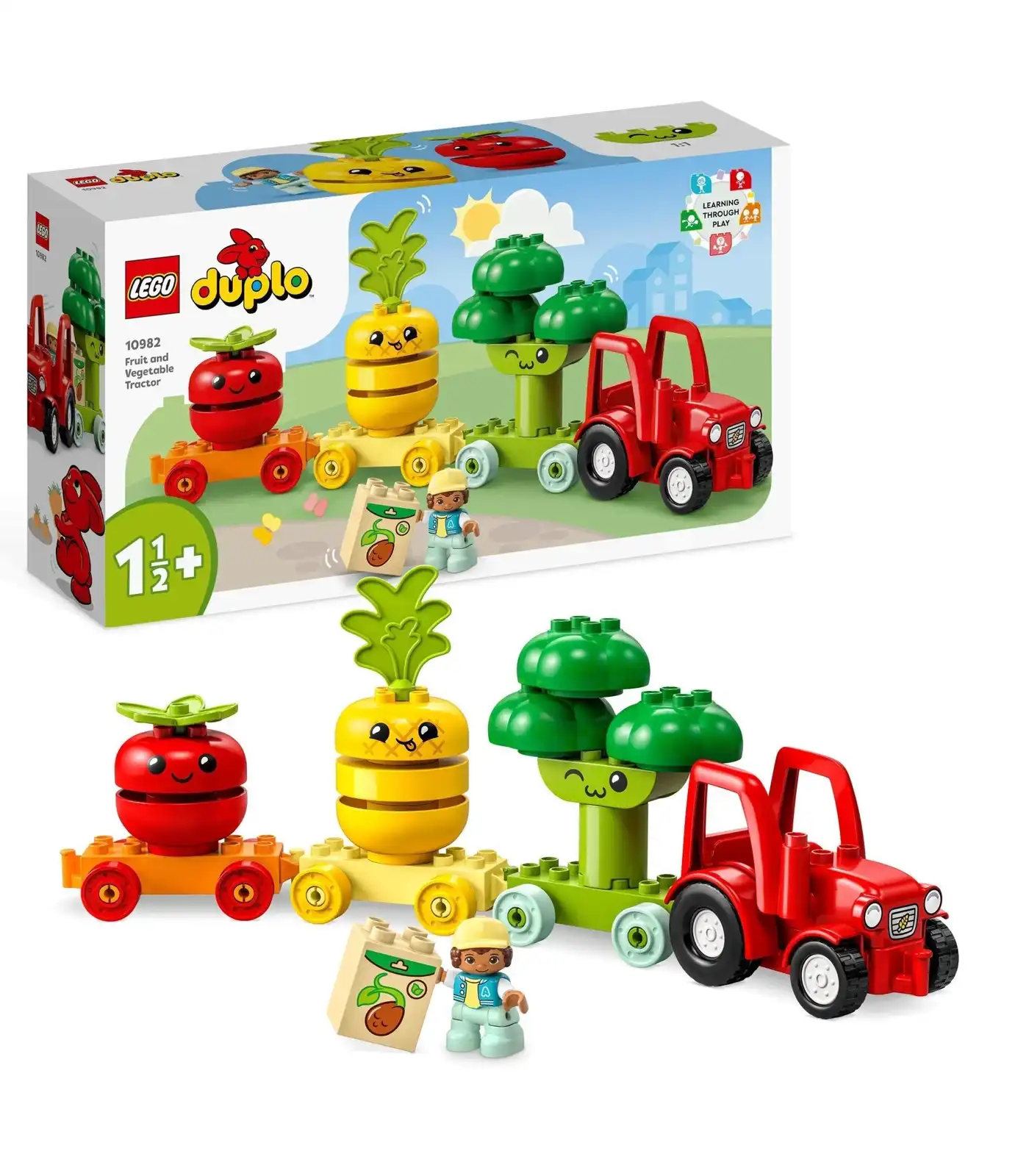 LEGO® DUPLO Fruit & Vegetable Tractor 10982