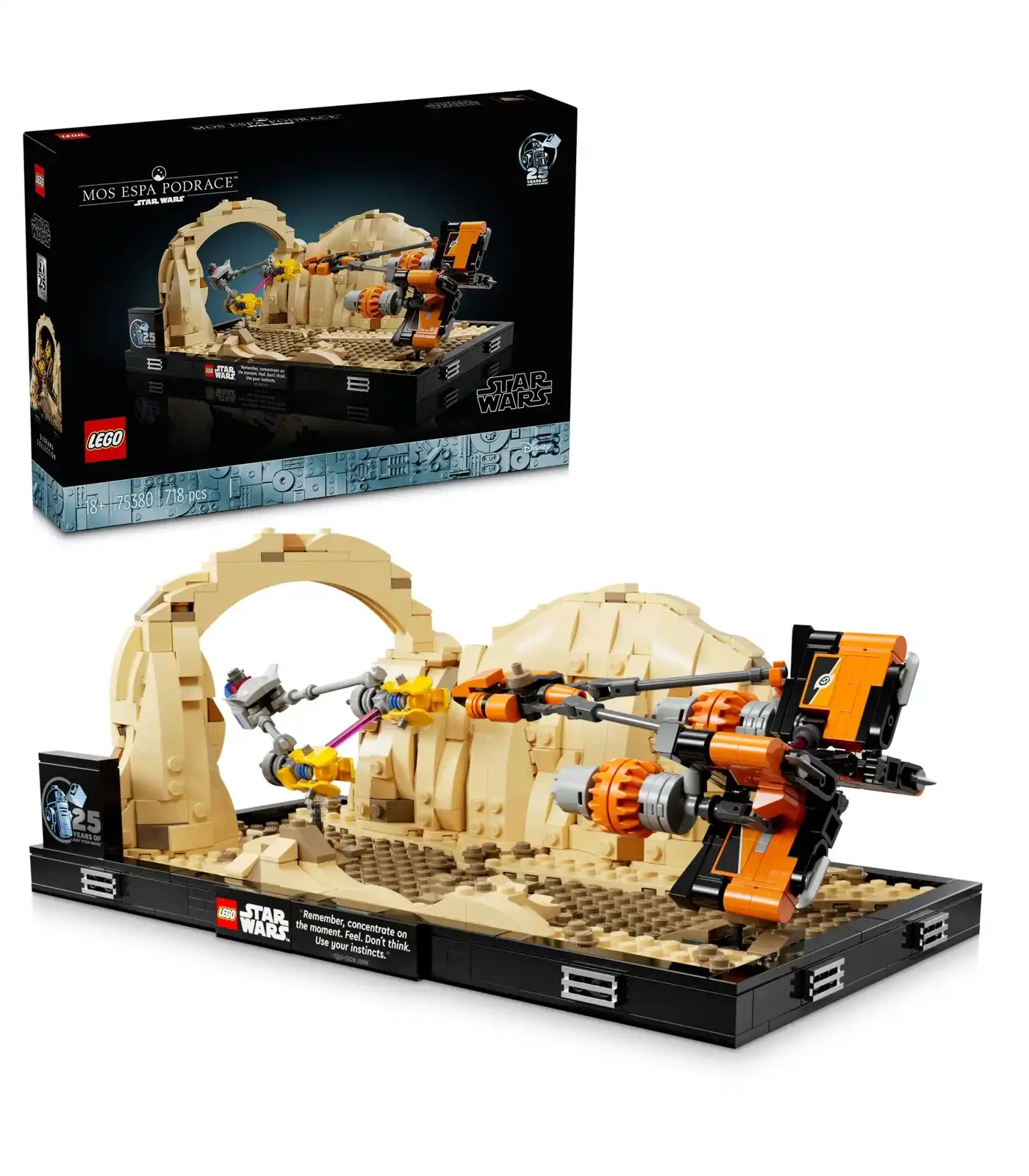 LEGO® Star Wars Mos Espa™ Podrace Diorama 75380